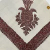 Sophisticated pashmina rumal inspired by the timeless Egyptian Keffiyeh (كوفية) design