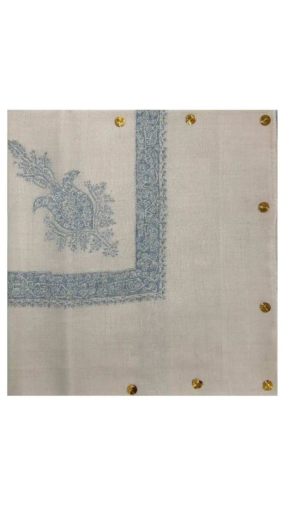 Authentic pashmina rumal styled after Qatar's Ghutra (غترة) tradition