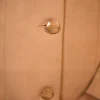 beige elegant & simple long coat for ladies