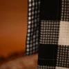 black check kashmiri firan for females