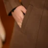 brown long coat for females