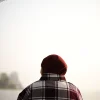 maroon pheran for females