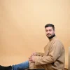 green kashmiri feran for men with inner lining