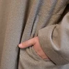 tea pink fleece phiran for men with inner lining 