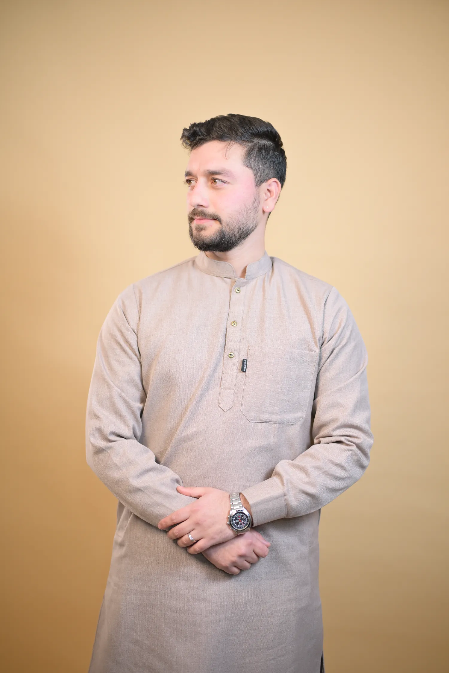 tea pink winter kurta pajama for winter