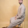 tea pink winter kurta pajama