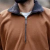 mustard long coat for boys