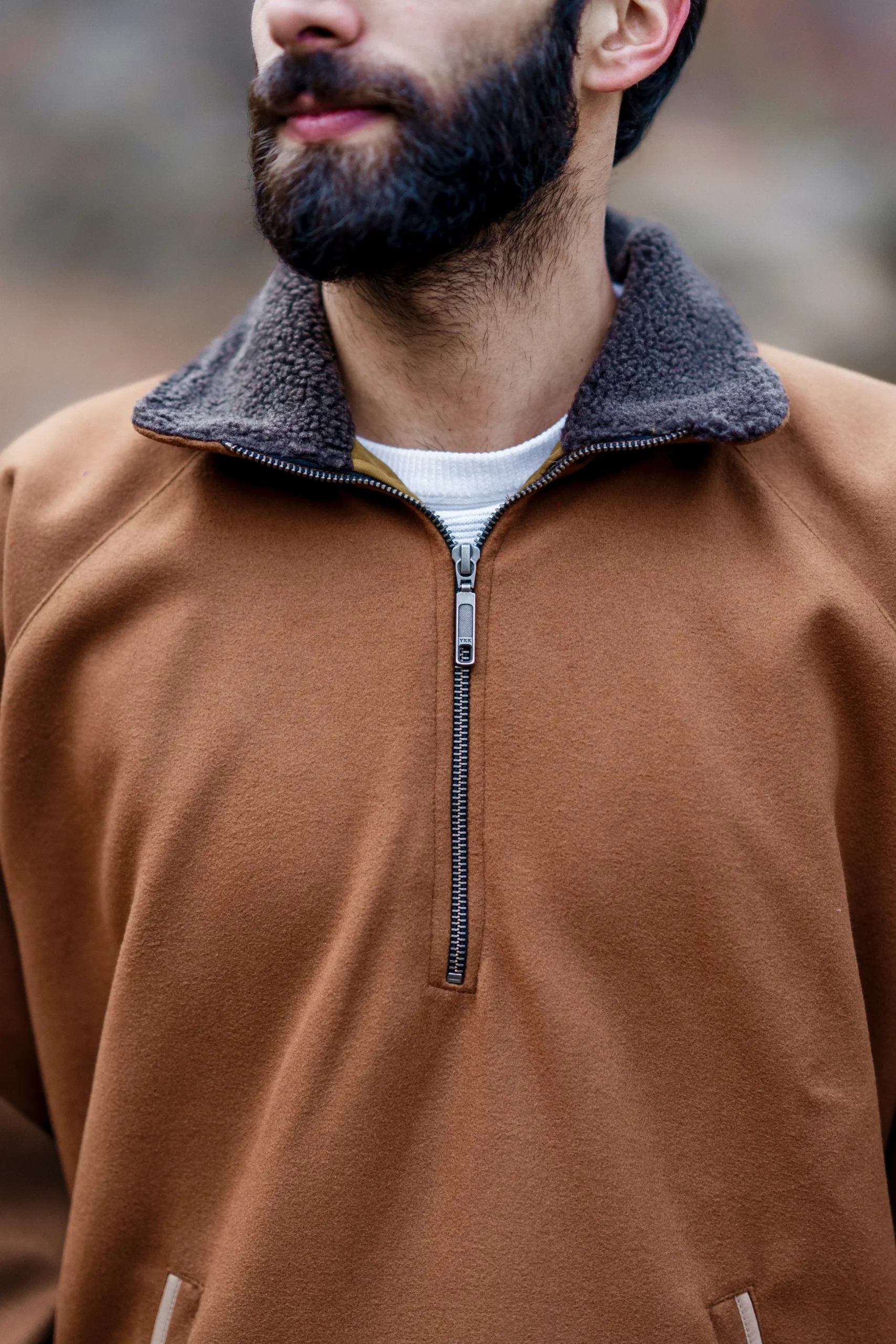 mustard long coat for boys