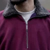 maroon overcoat for boys