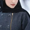 winter woolen  tweed coat style 