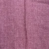red houndstooth checkered fabric 