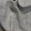 grey merino wool tweed fabric
