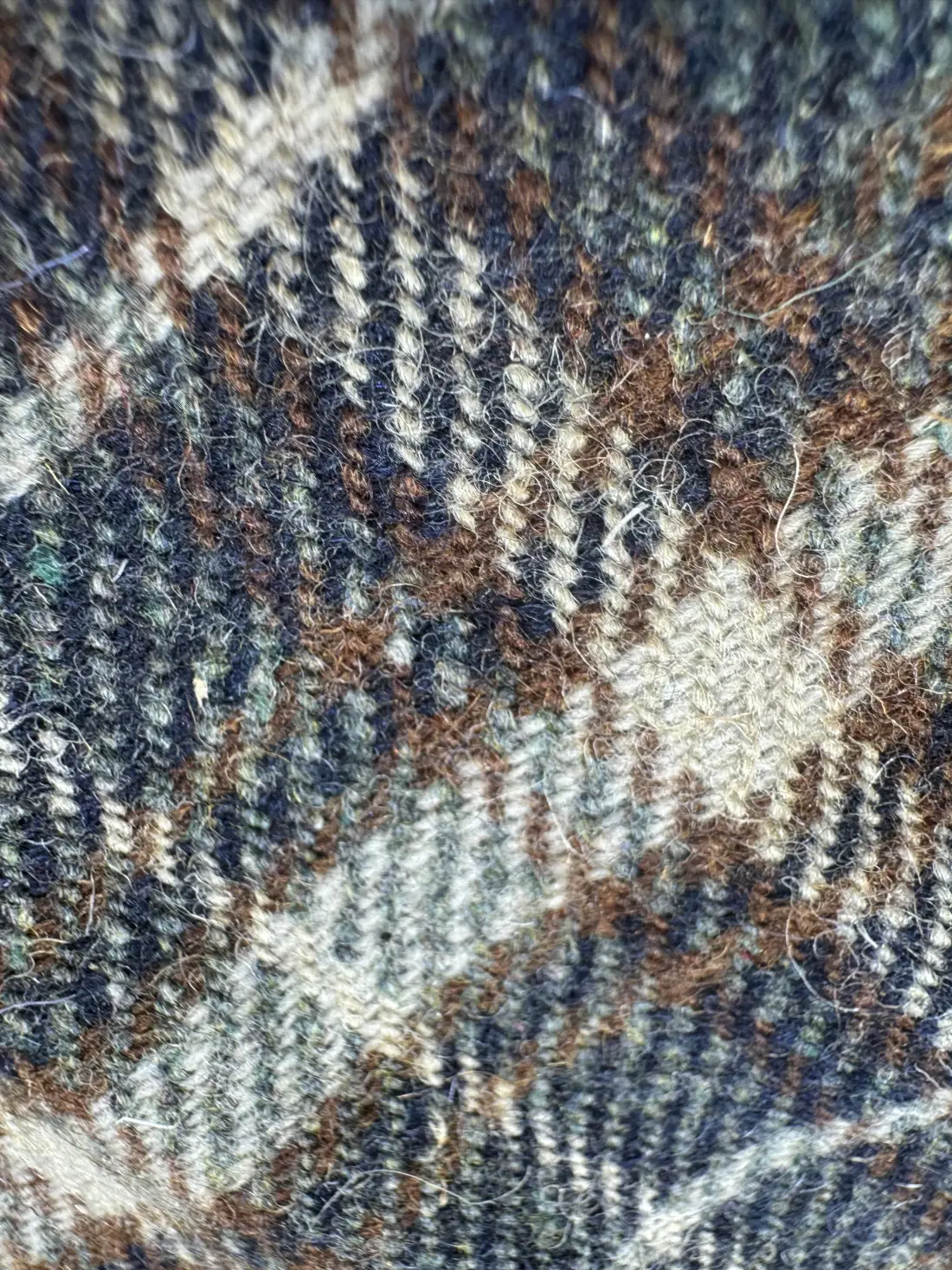 checkered merino harris tweed for coats