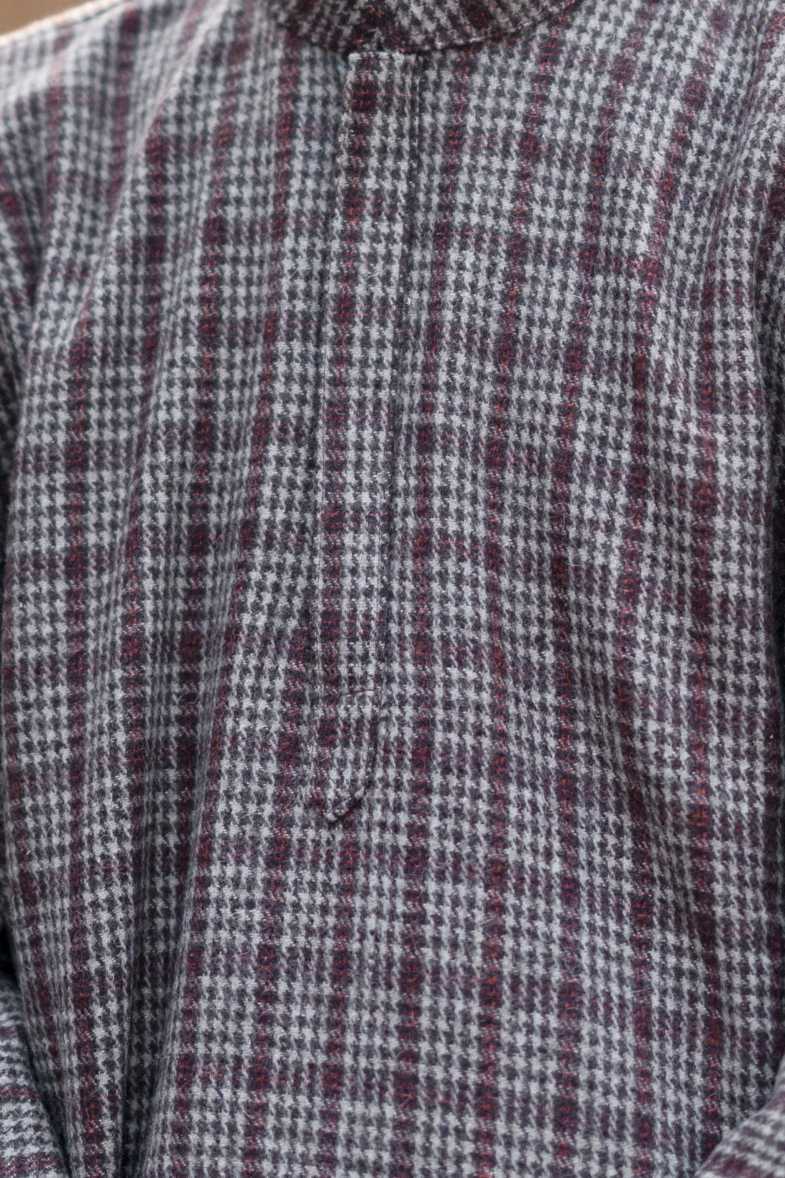 checkered pheran for men