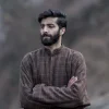 checkered brown pheran