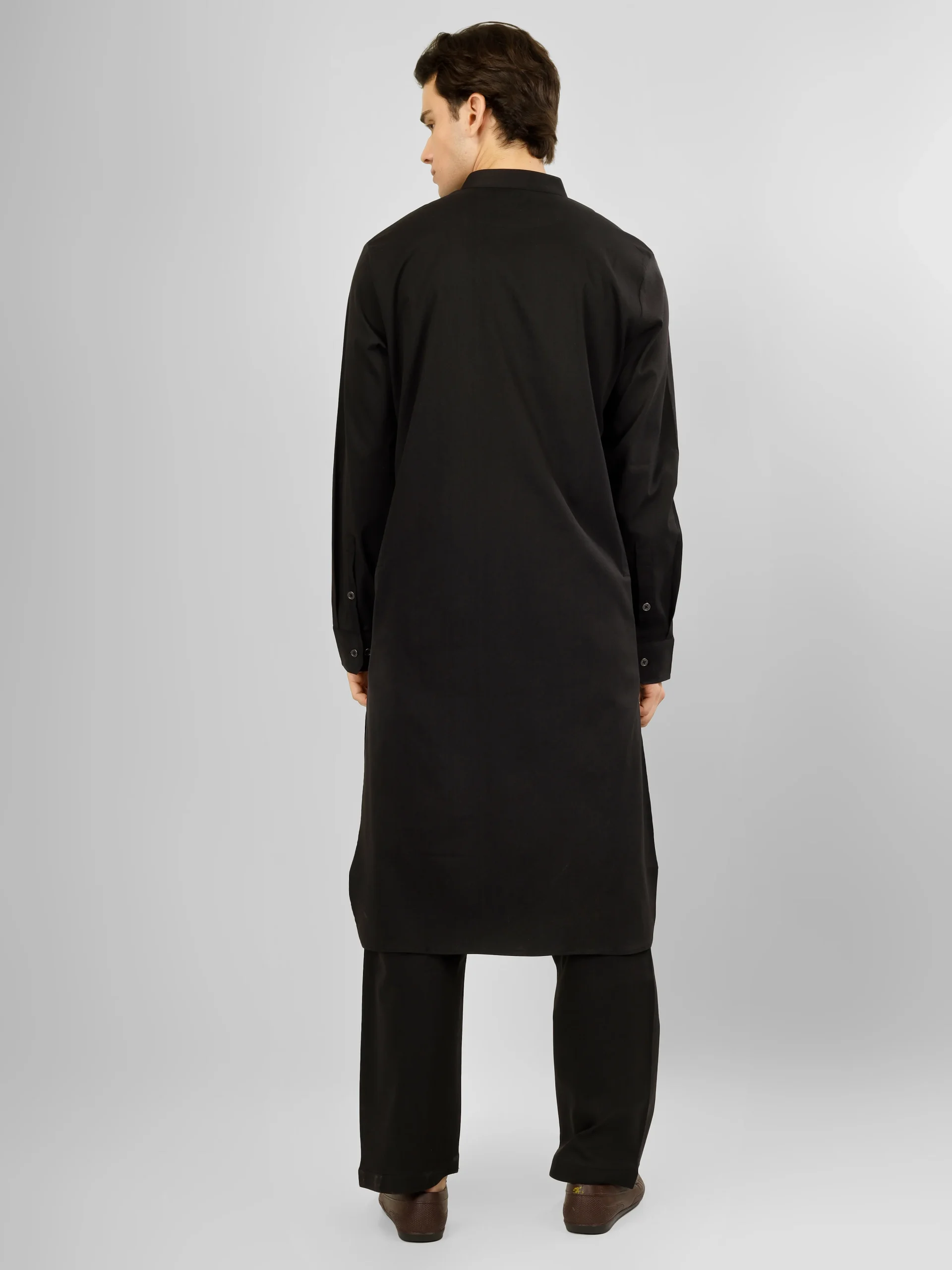 black kameez shalwar