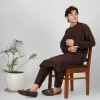 coffee brown kameez shalwar