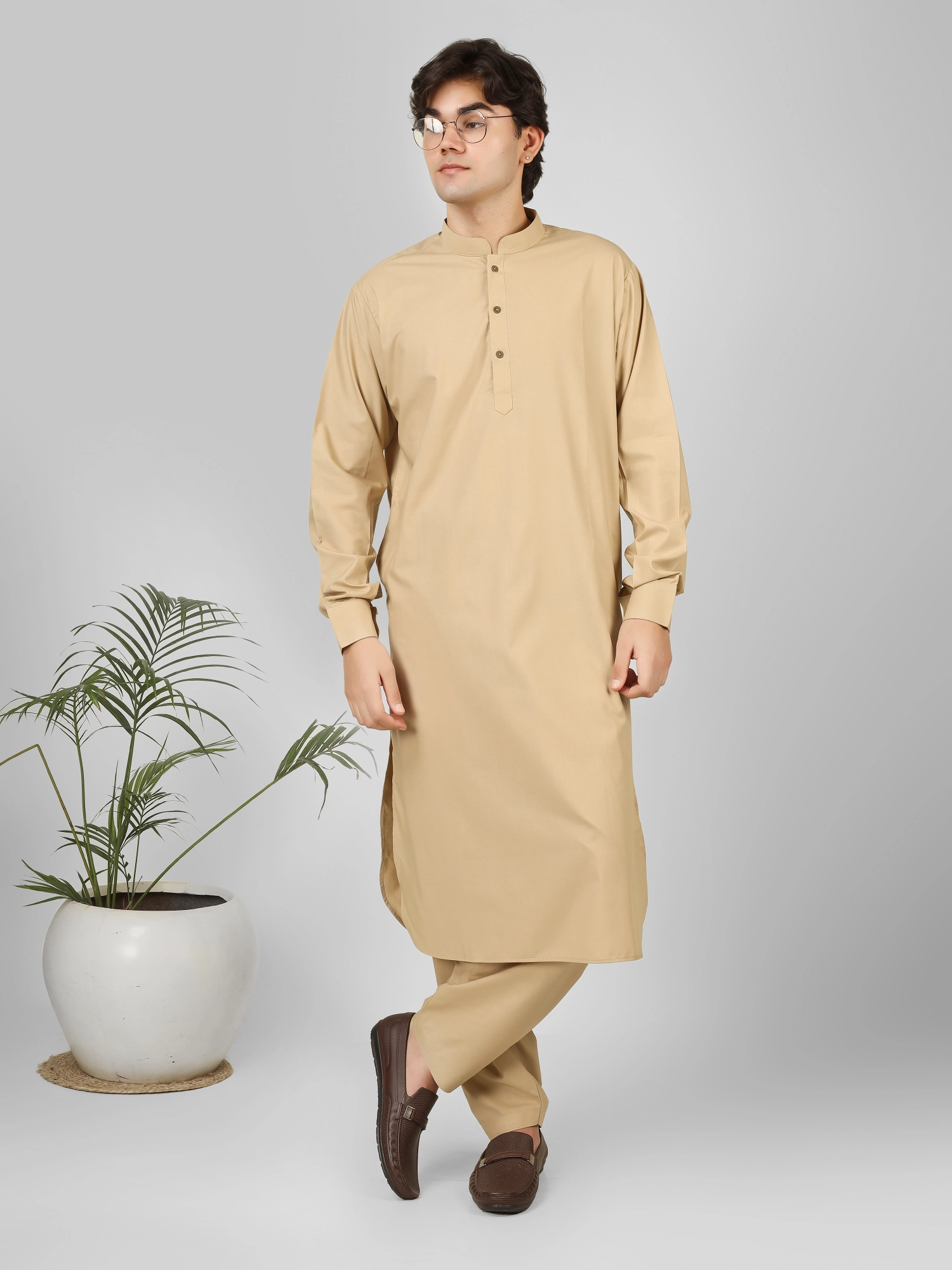 cream kameez shalwar for gents