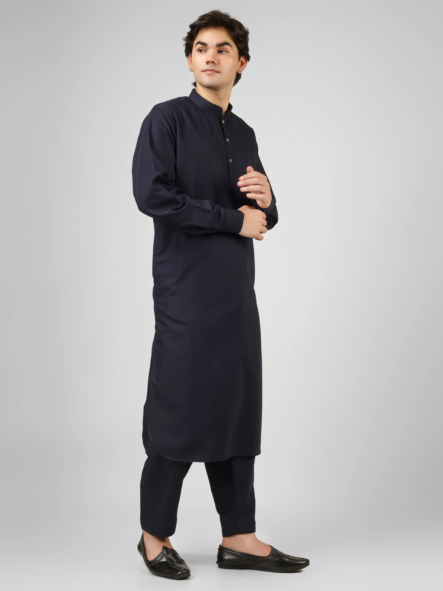 navy blue kameez shalwar for gentsÂ
