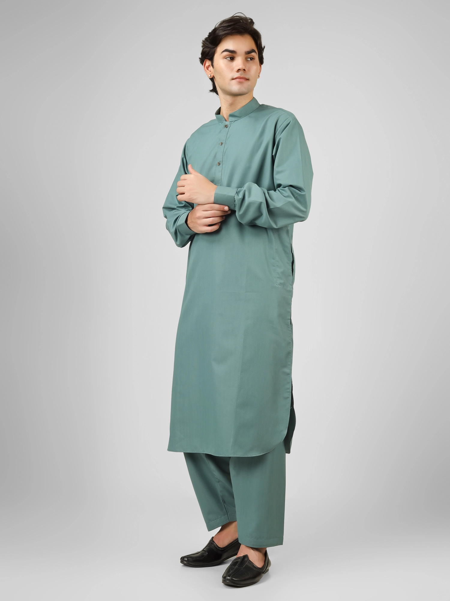 aquamarine kameez shalwar for men