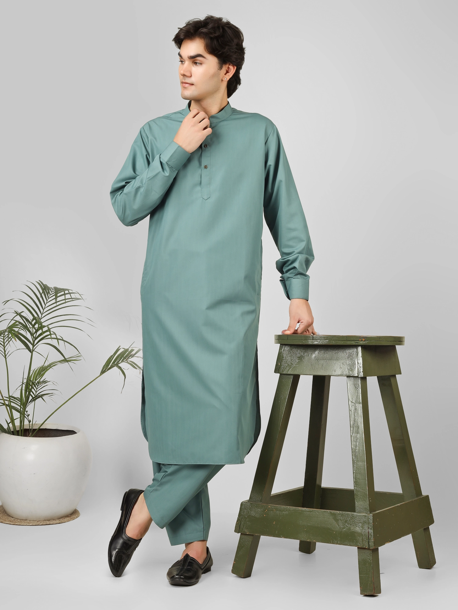 aquamarine kameez shalwar for gents