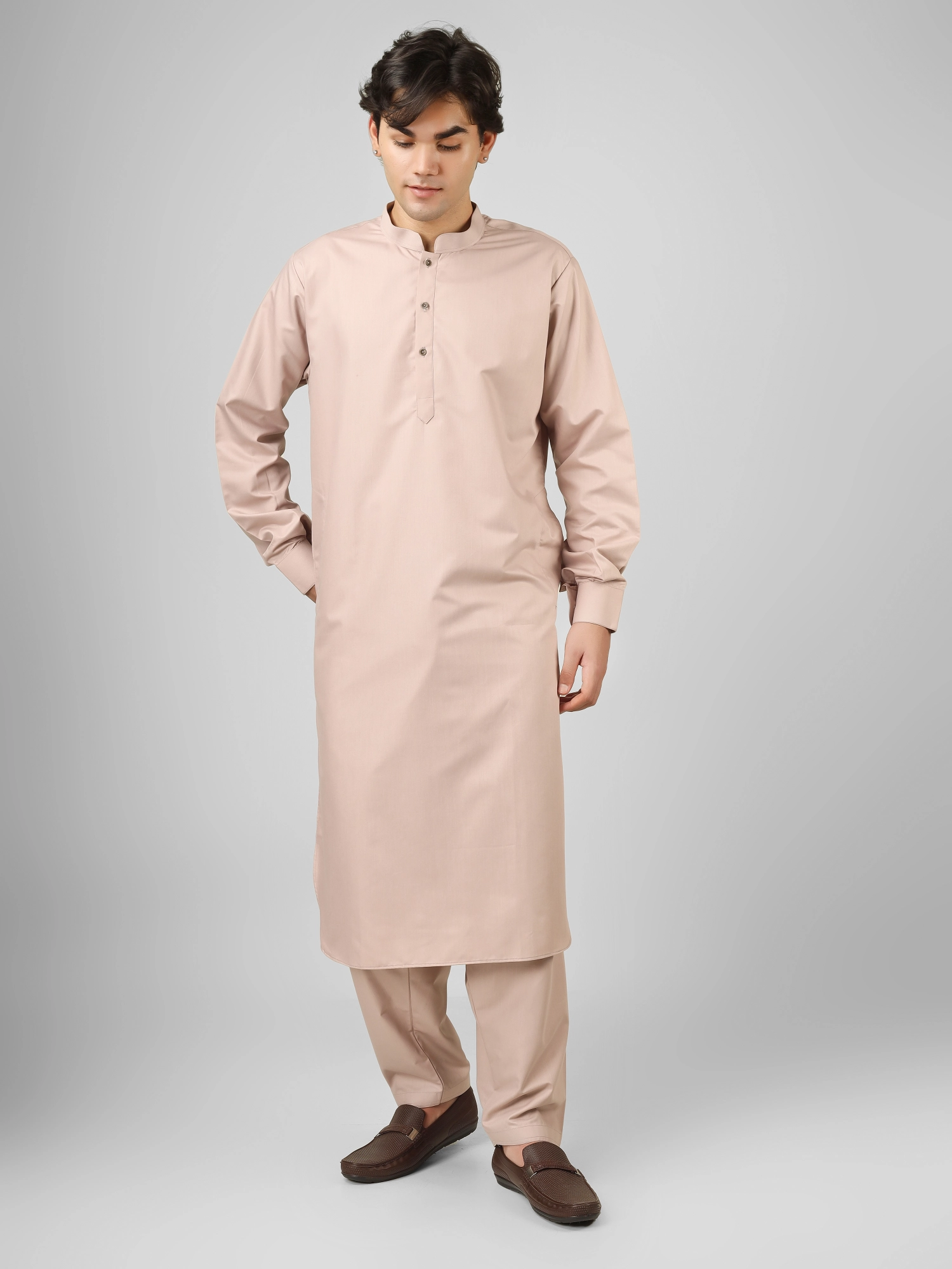 lavender kameez shalwar for man