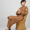brown kameez shalwar