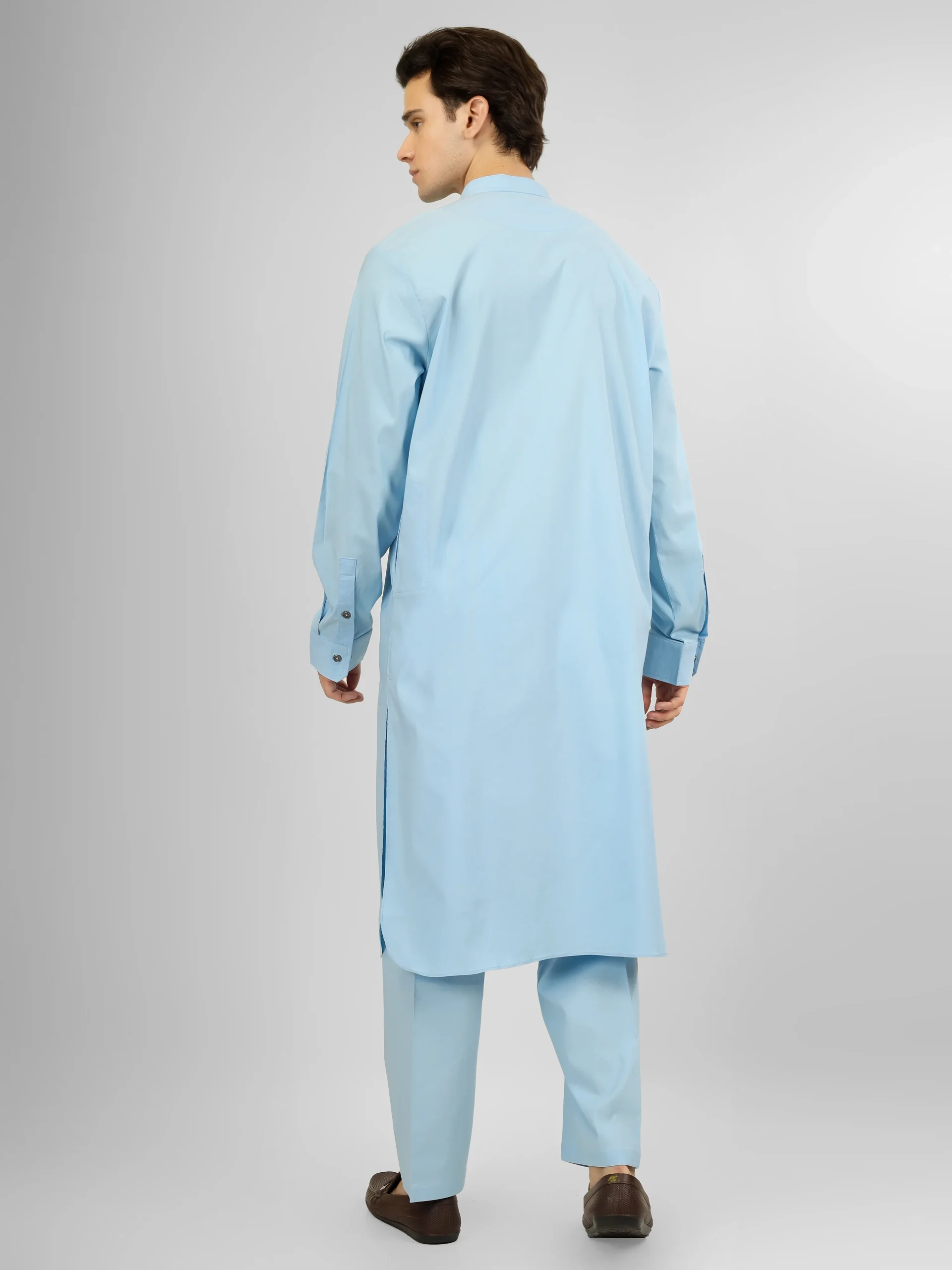 sky blue kameez shalwar for boys