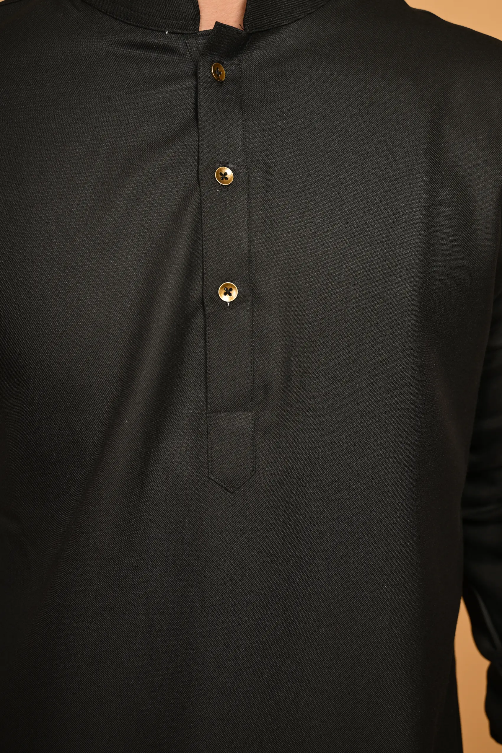 black Pathan Kameez Shalwar for mens