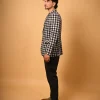 black winter blazer for male