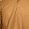 beige pathani kameez shalwar for male