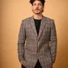 black winter blazer for men