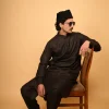bottle green pathani Kameez Shalwar