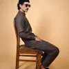 coffee winter jackan kameez shalwar man