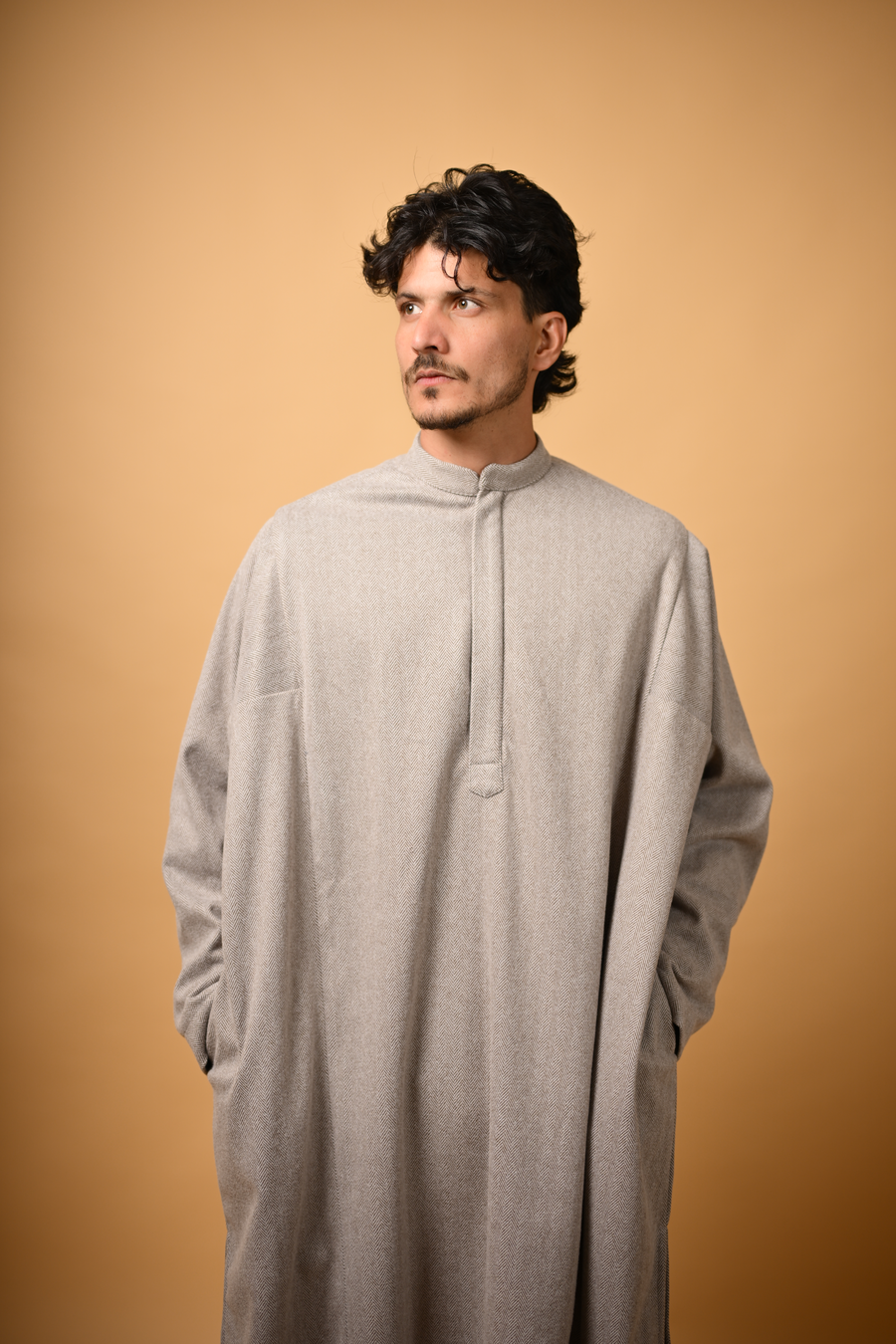herringbone pattern pheran