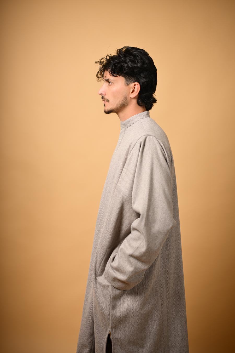 herringbone pattern pheran