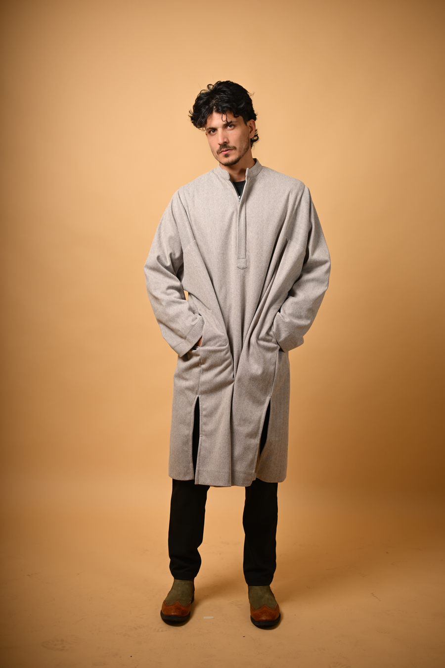 herringbone pattern pheran