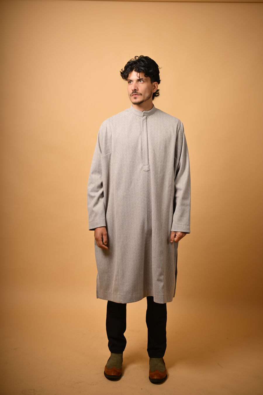 herringbone pattern pheran