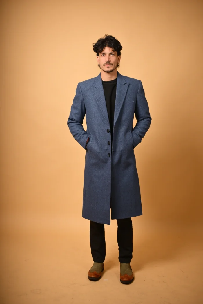 navy blue waist coat for male