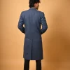 navy blue waist coat for male