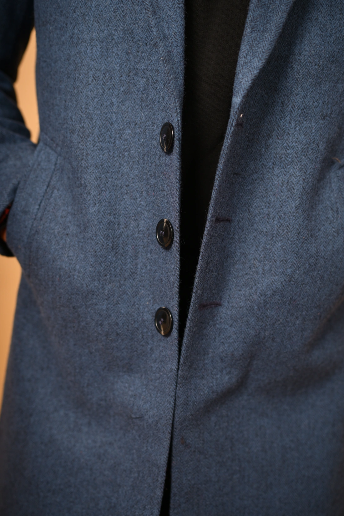 navy blue waist coat for male