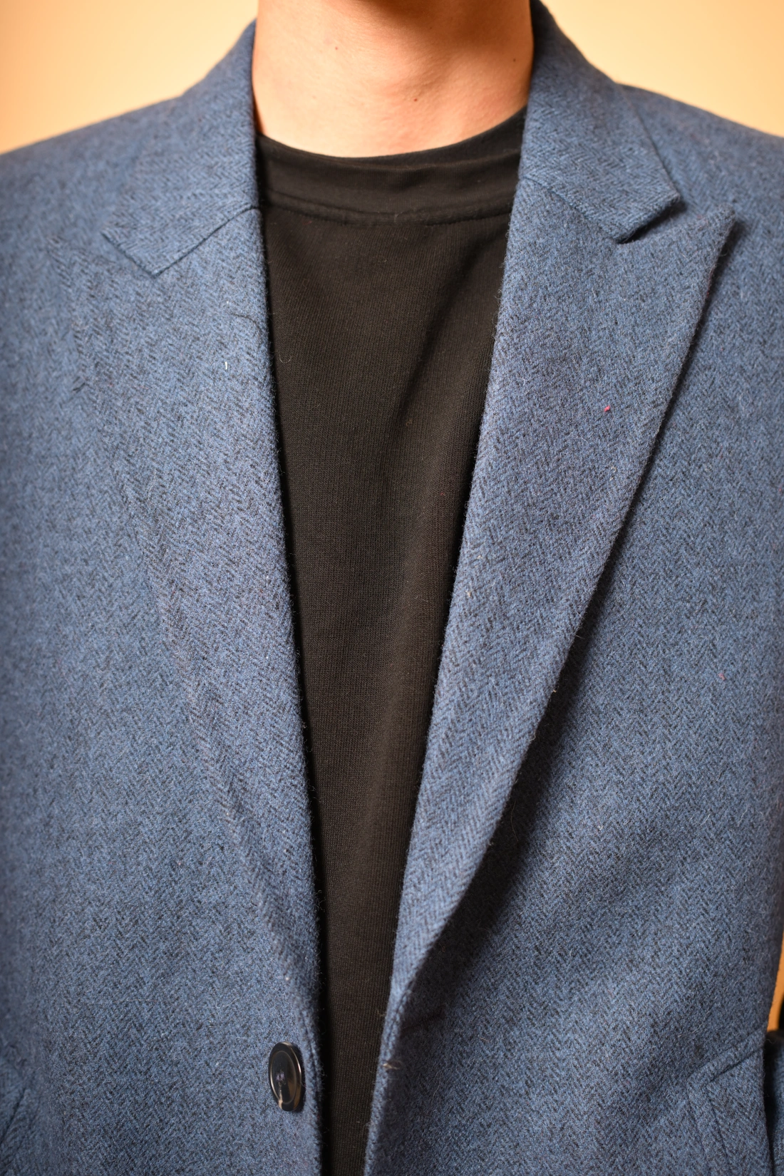 navy blue waist coat for male