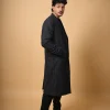 black  winter overcoatt for men