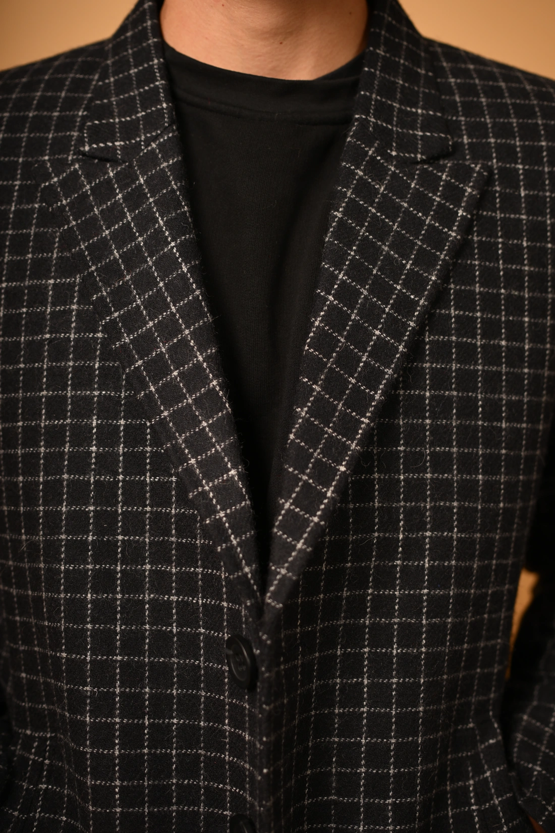 black overcoat for male