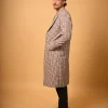 cream winter waistcoat for male