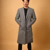 grey winter waist coat for mens 