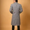 blue winter overcoat for male