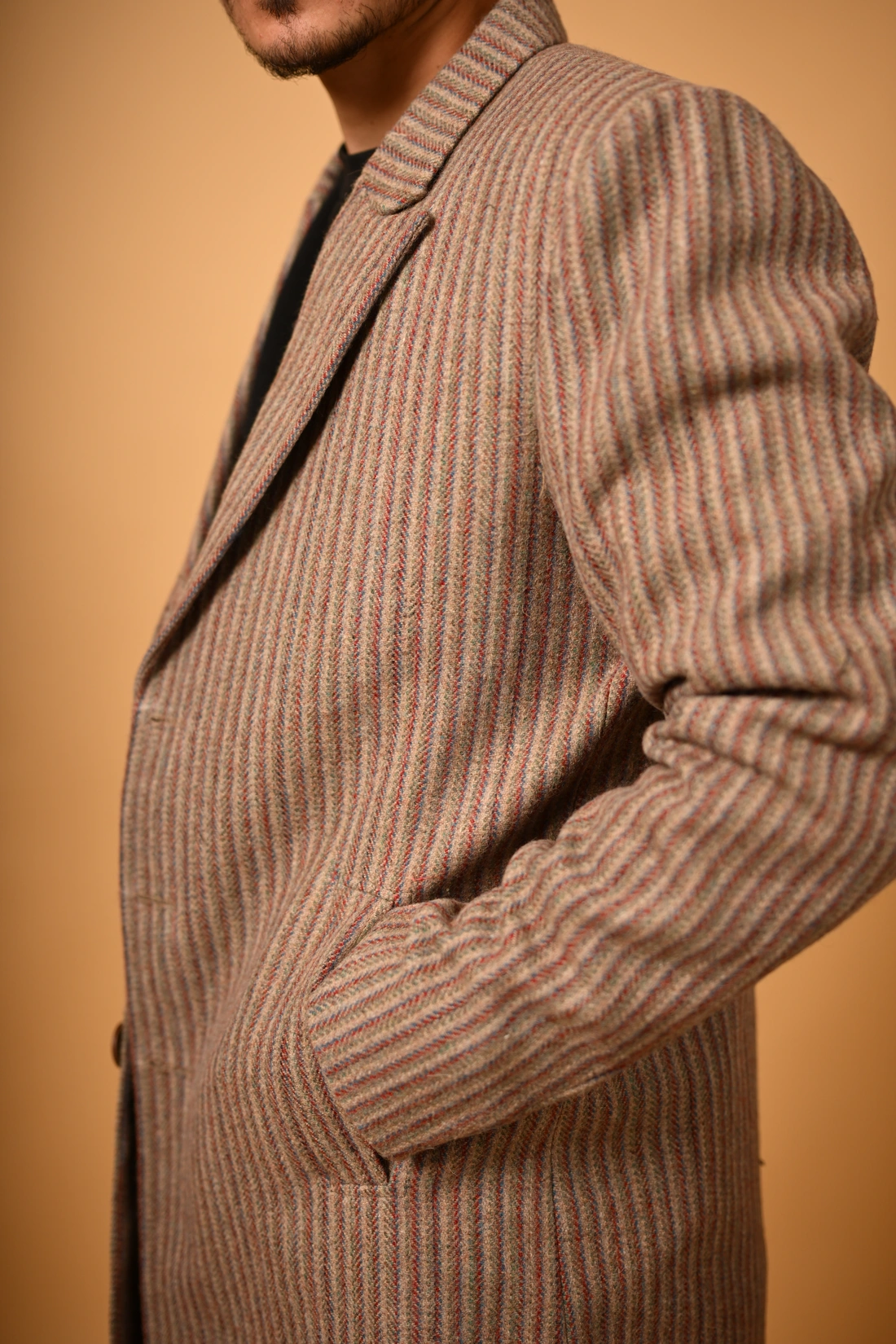 brown overcoat for men