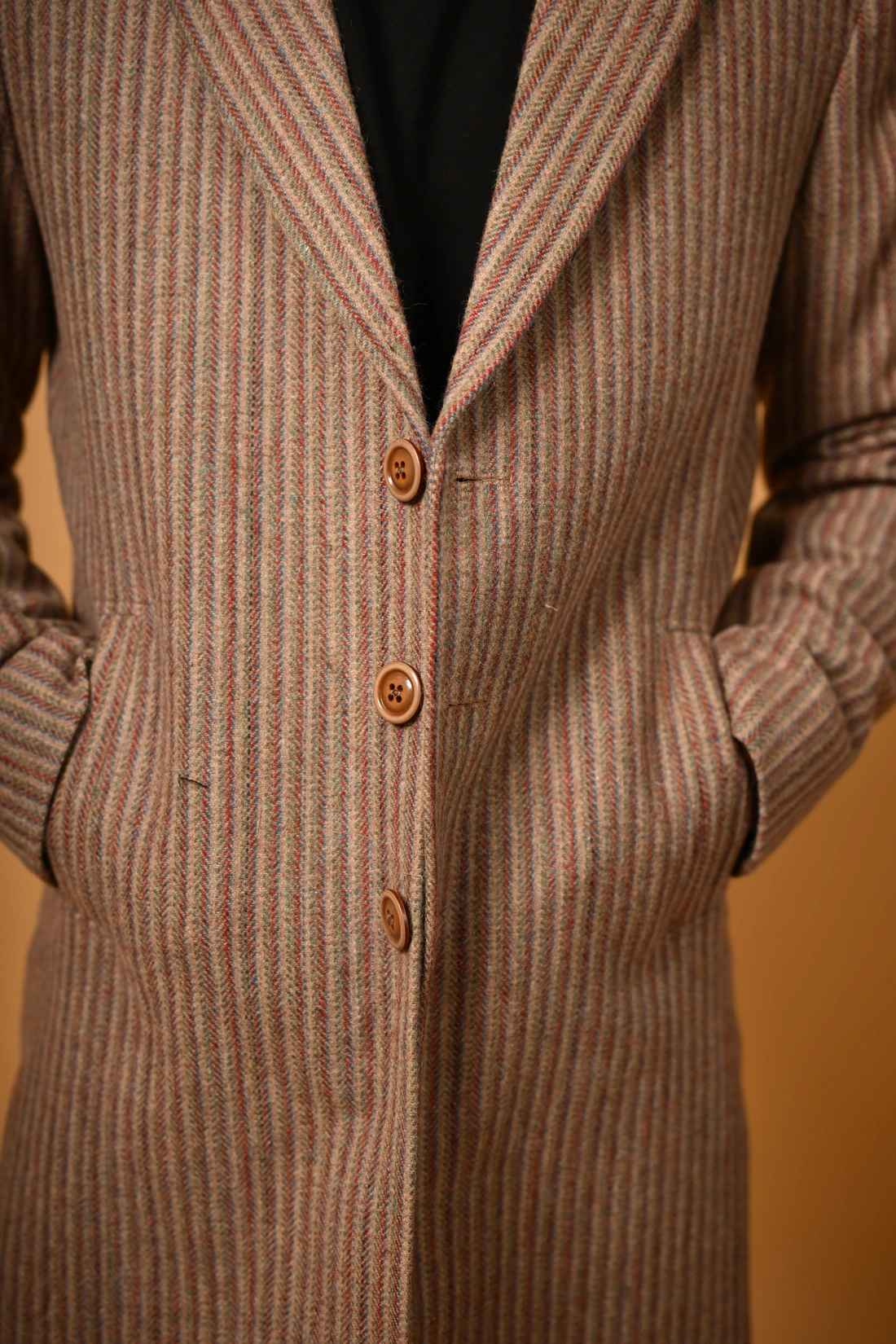 brown overcoat for men