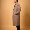 brown overcoat for men